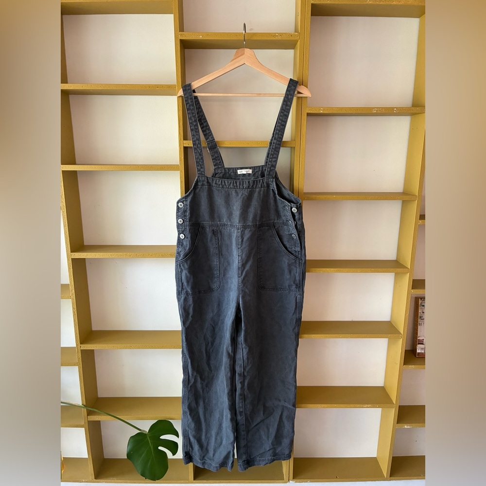 Wishlist Black Denim Women's Overalls - Relaxed Fit